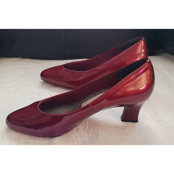 Stunning Nordstrom red ruby heels size 8 - Picture 3 of 7